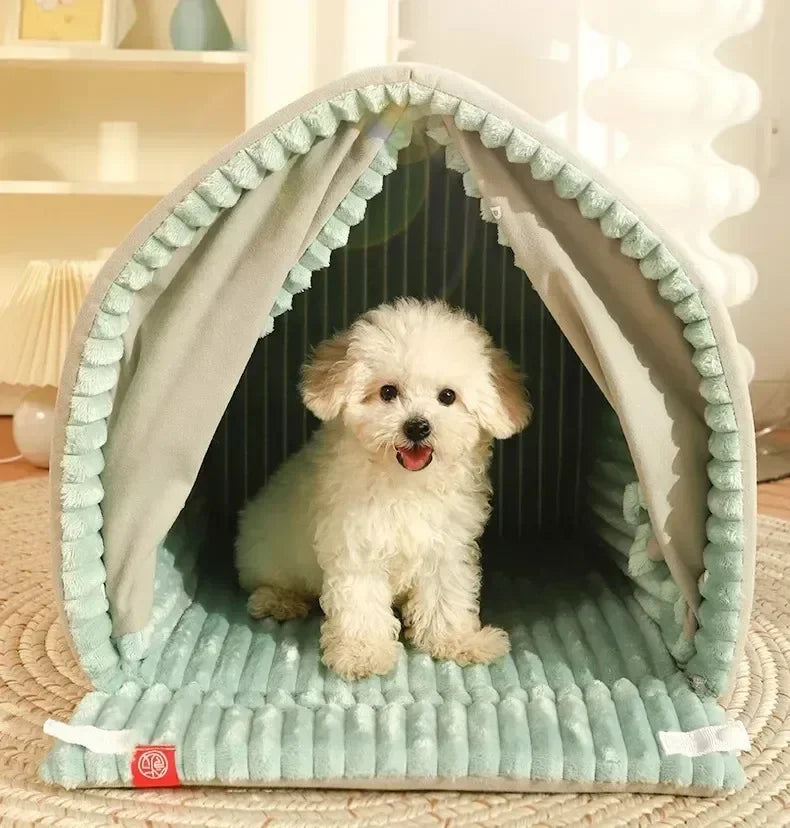 CURAPETS Winter Retreat Warming Pet Bed