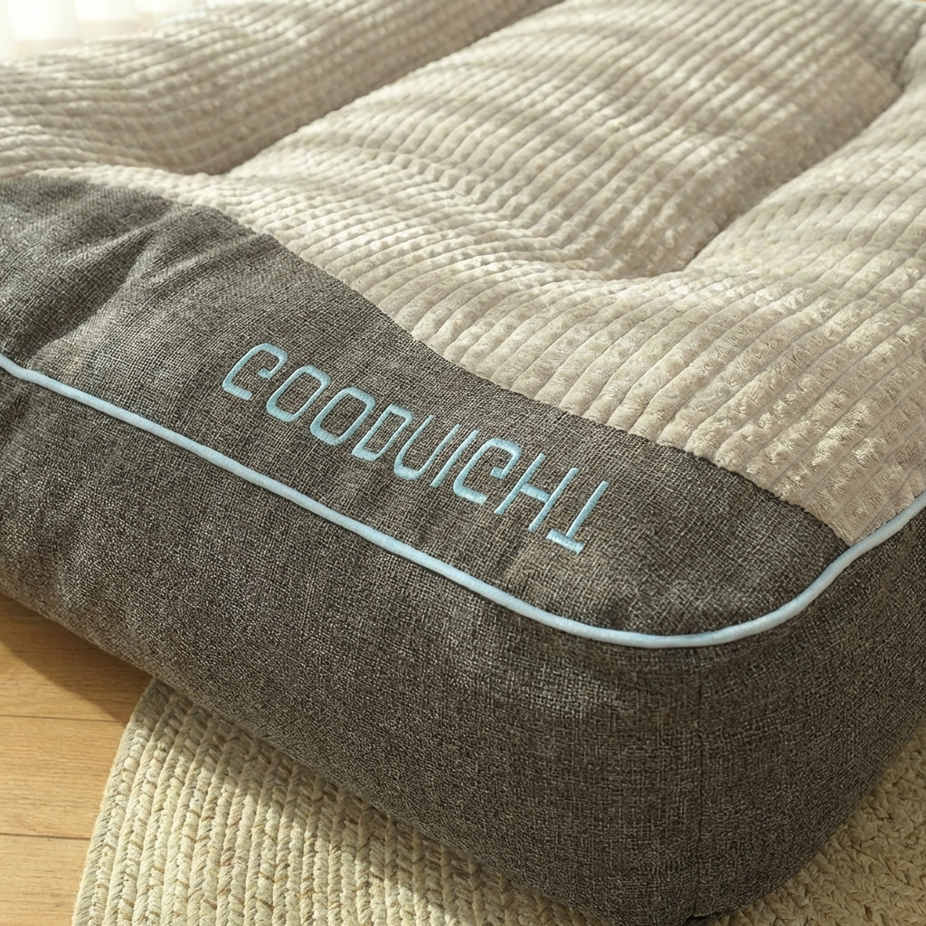 CURAPETS GOODNIGHT Winter Plush Dog Mat Bed