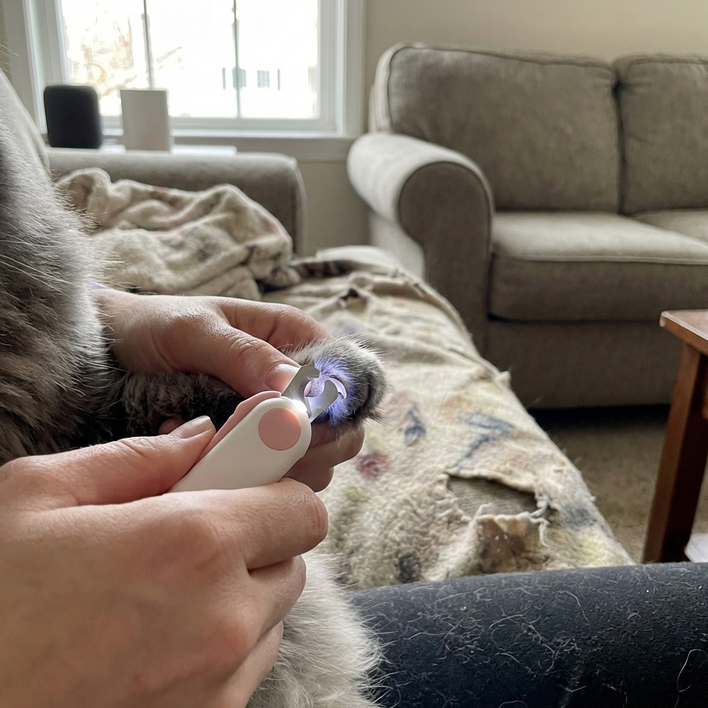 CURAPETS LED Precision Pet Nail Clipper