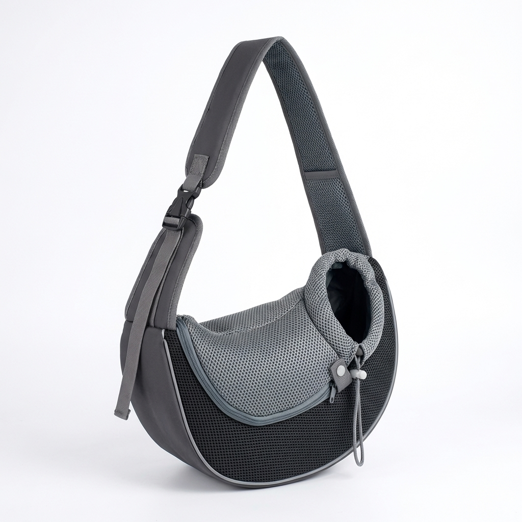 CURAPETS Mesh Sling Pet Carrier