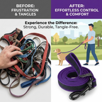 CURAPETS Dual-Color Long Training Leash