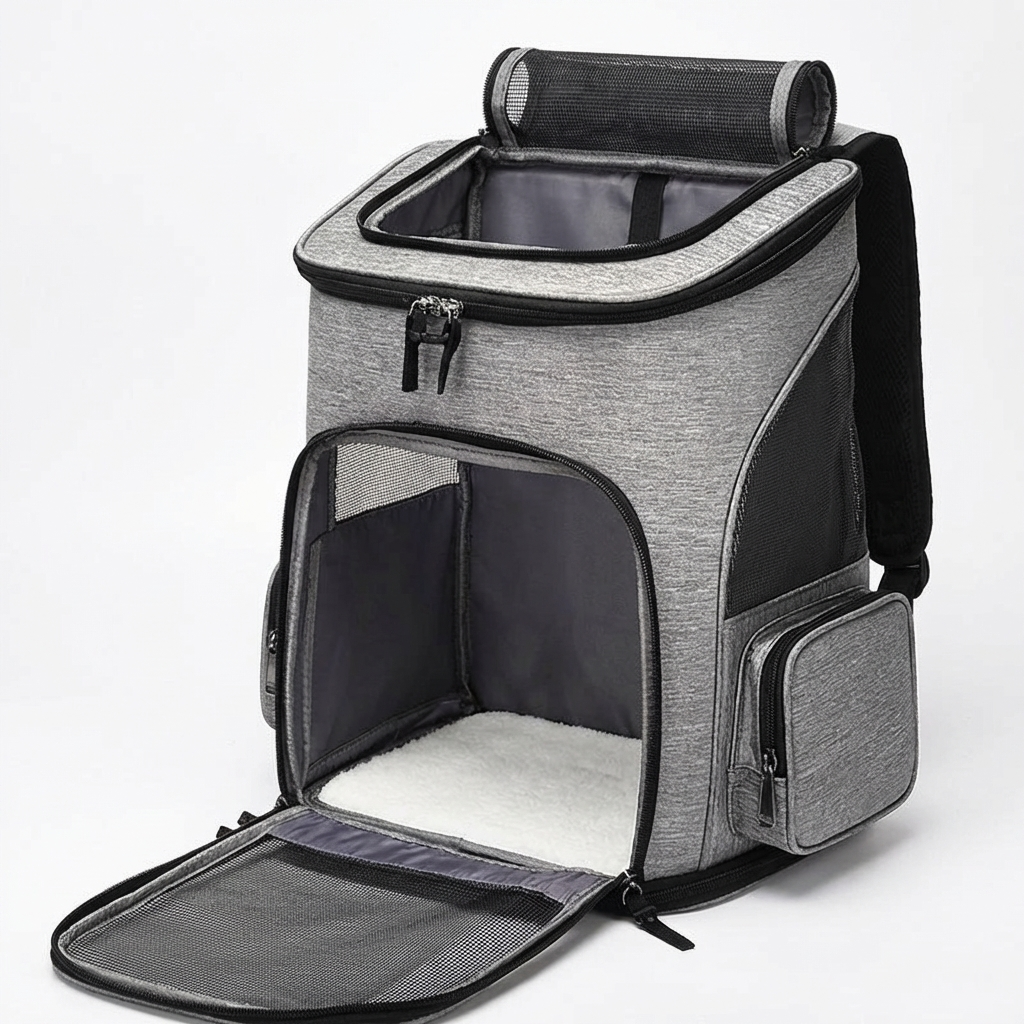 CURAPETS Expandable Pet Carrier Backpack