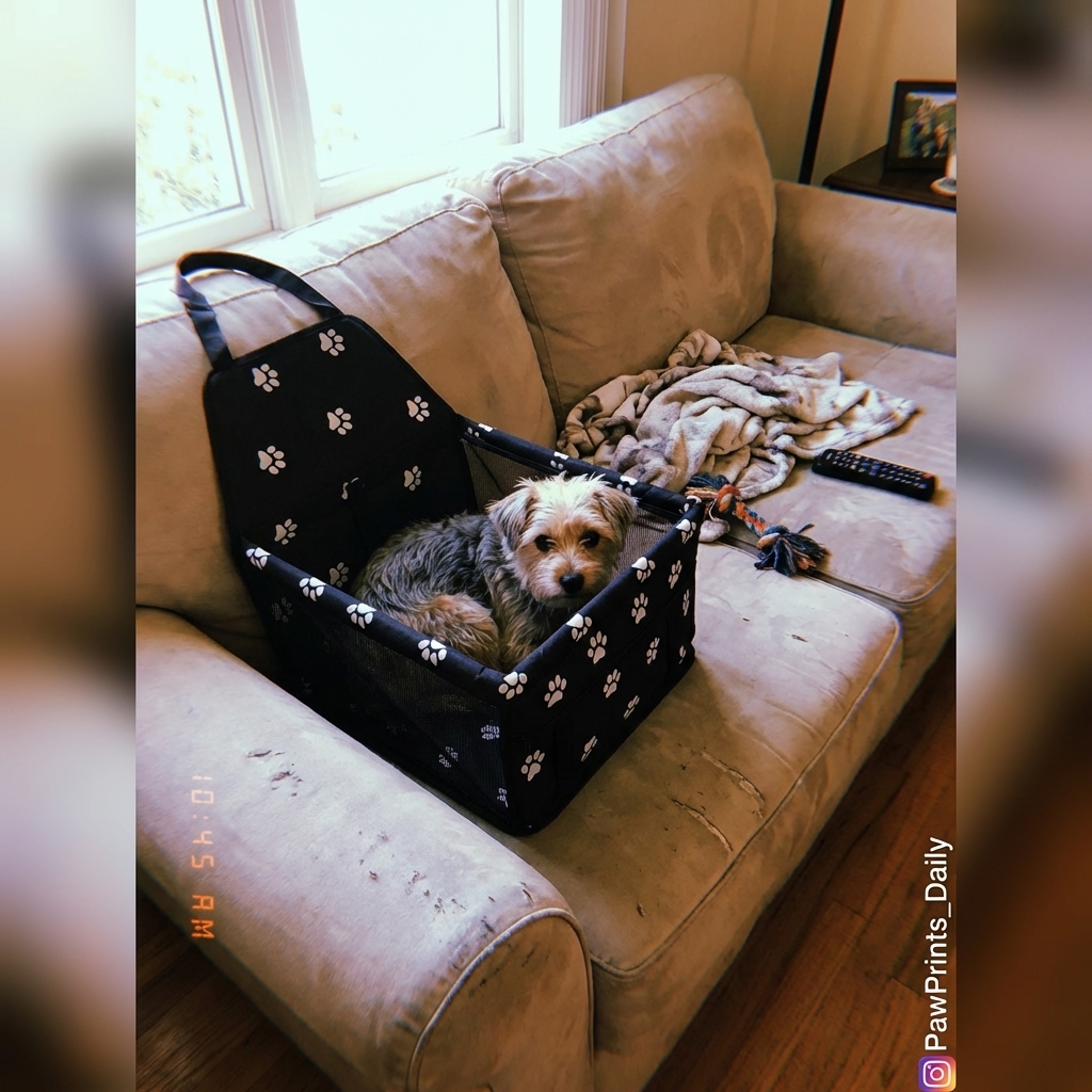 CURAPETS CozyRide Small Dog Car Seat