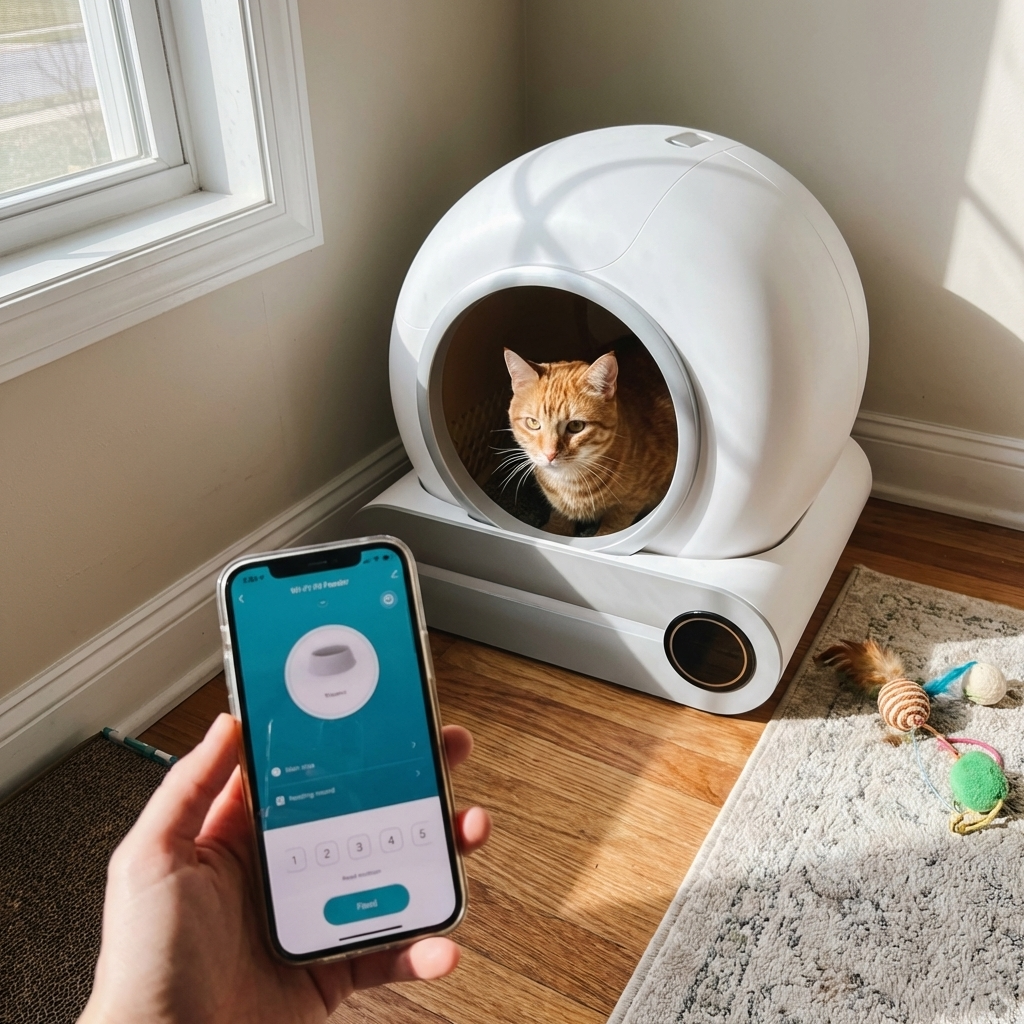 CURAPETS Smart Automatic 65L Cat Litter Box