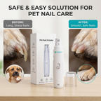 CURAPETS Quiet USB Nail Grinder for Dogs