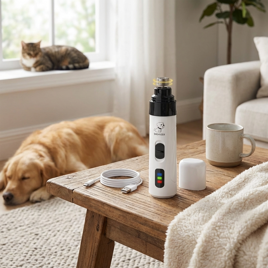 CURAPETS Gentle Electric Pet Nail Grinder