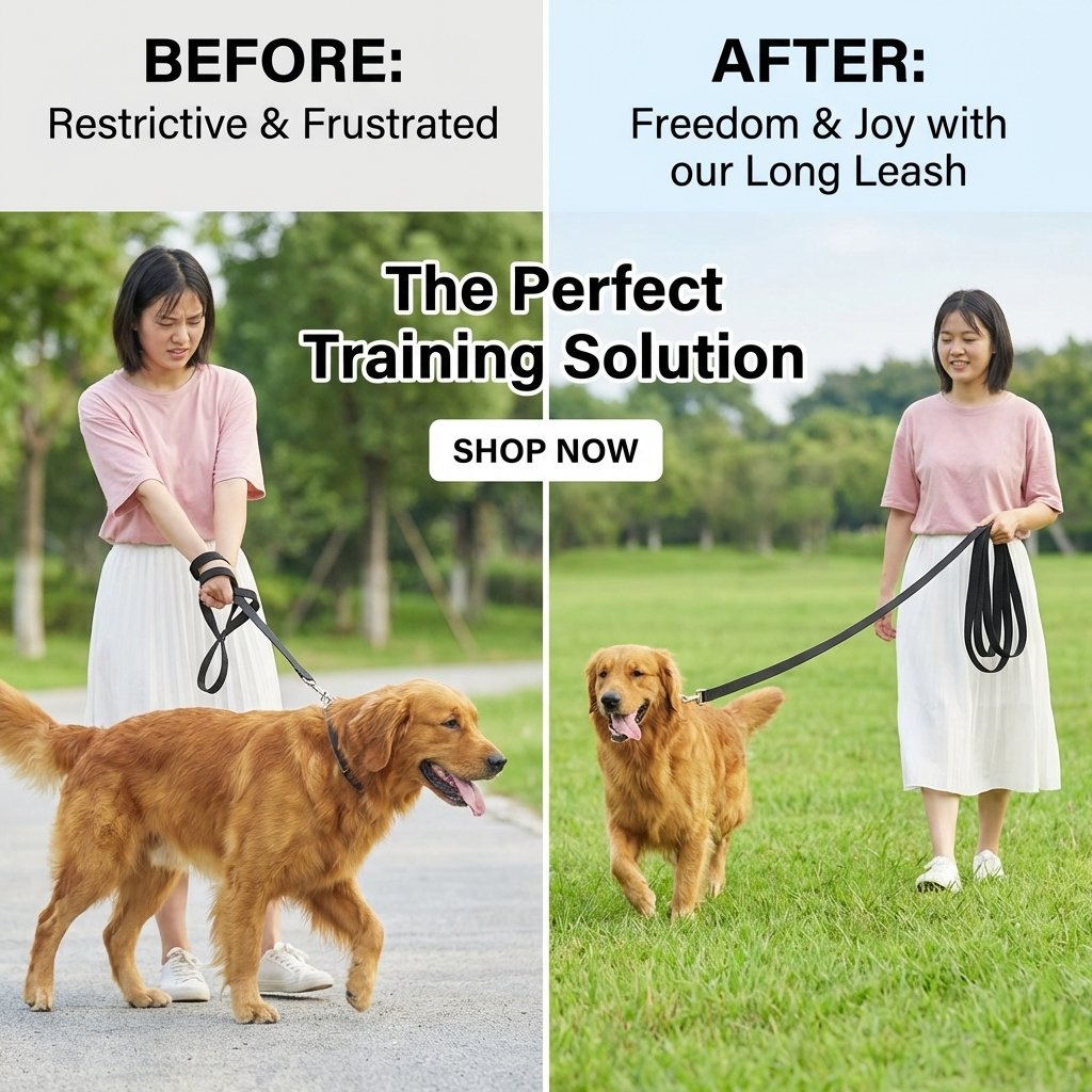 CURAPETS Long-Run Training Leash