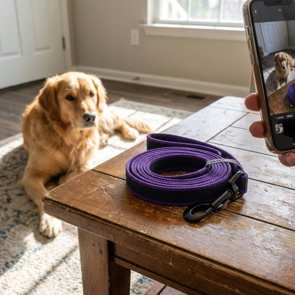 CURAPETS Dual-Color Long Training Leash