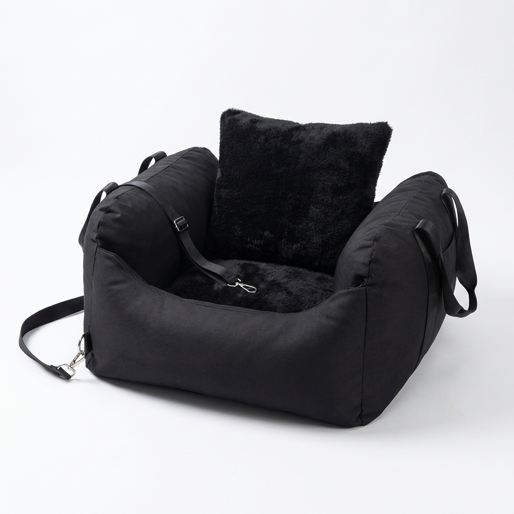 CURAPETS Luxe Travel Dog Car Seat Bed