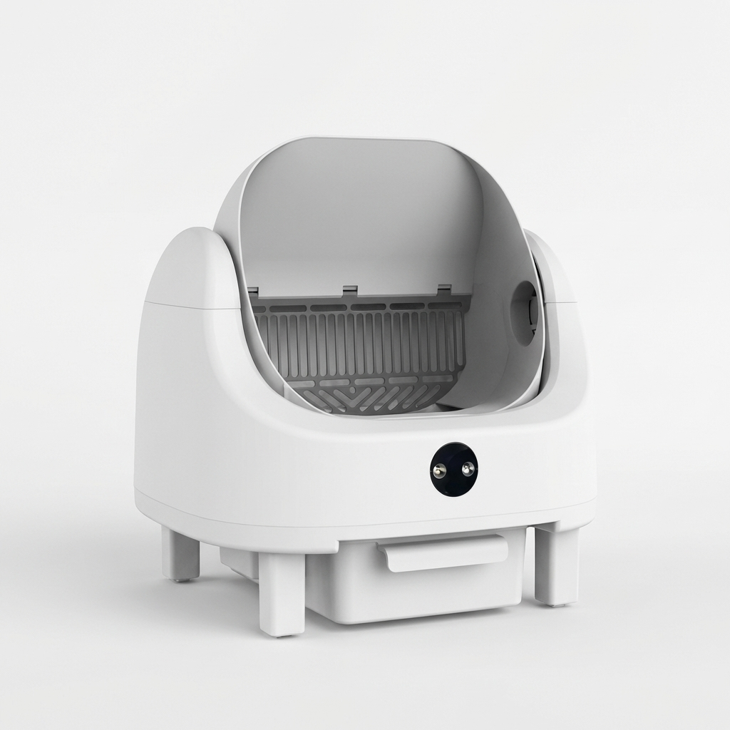 CURAPETS HeyboLux Smart Self-Cleaning Litter Box