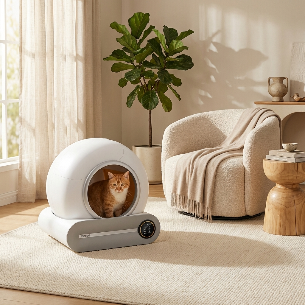 CURAPETS Smart Self-Cleaning Litter Box