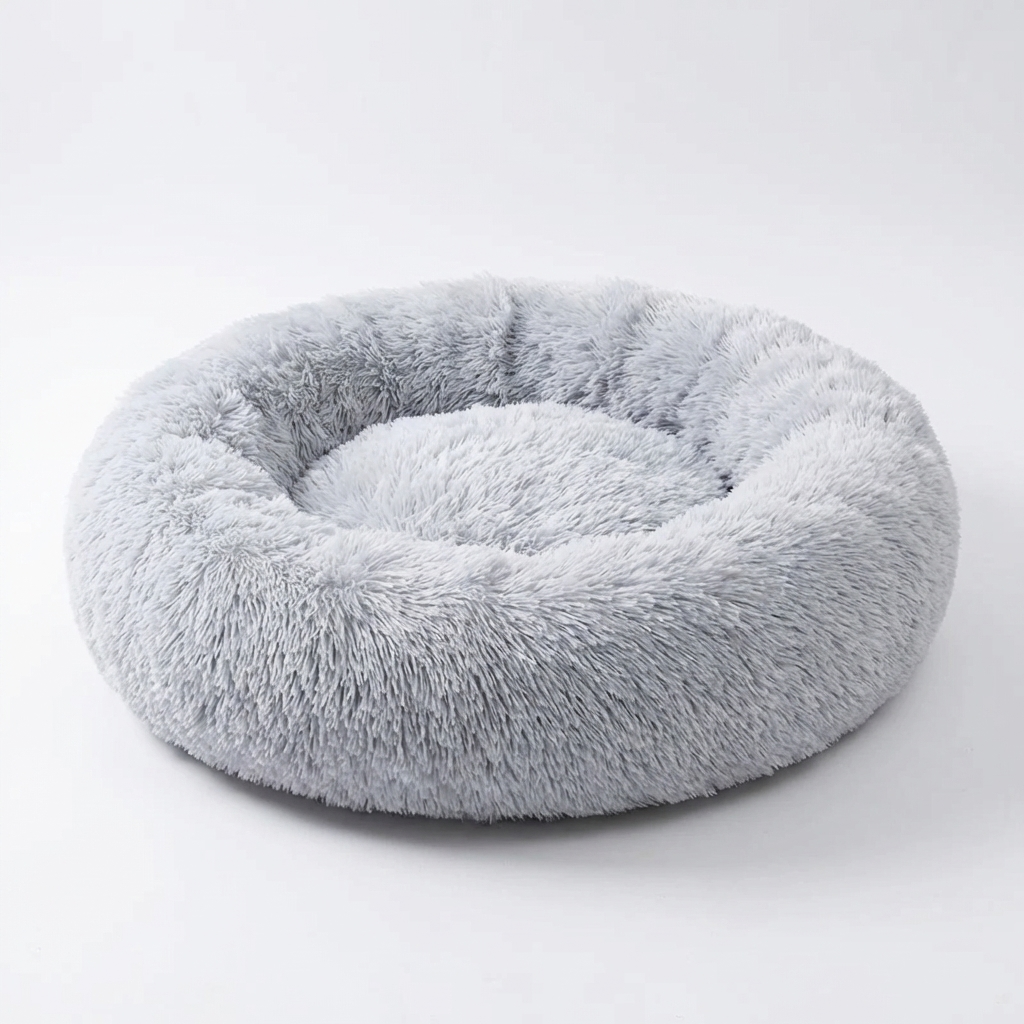 CURAPETS Plush Nest Dog & Cat Bed