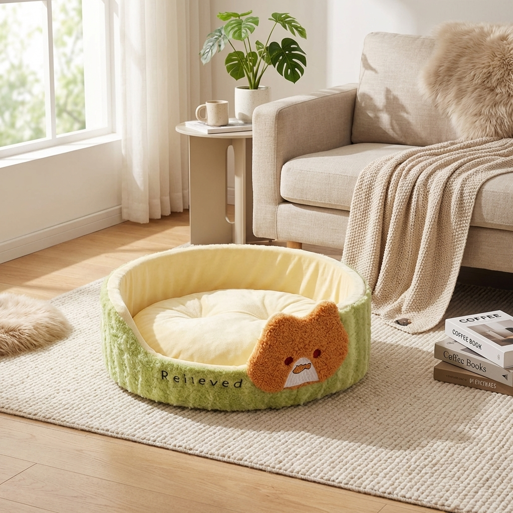 CURAPETS Cozy Nest Winter Pet Bed