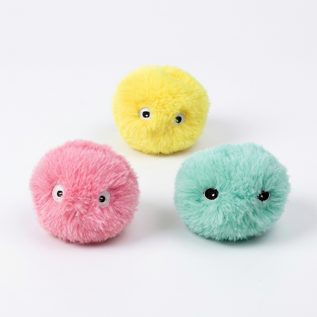 CURAPETS Smart Sounding Catnip Ball Toy