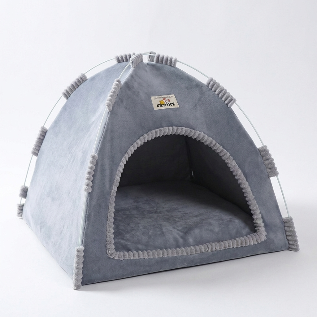 CURAPETS Foldable Pet Tent House Bed