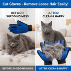 CURAPETS Silicone Deshedding Grooming Glove