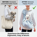 CURAPETS Outdoor Pet Carrier Shoulder Bag