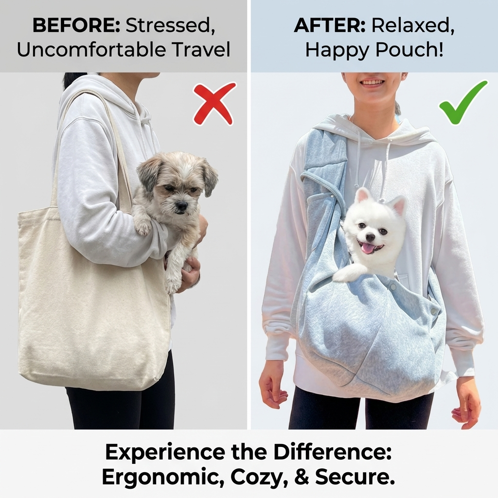 CURAPETS Outdoor Pet Carrier Shoulder Bag