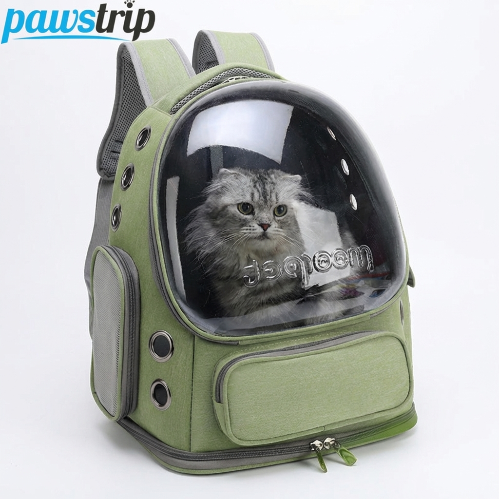 CURAPETS ClearView Travel Cat Carrier Backpack