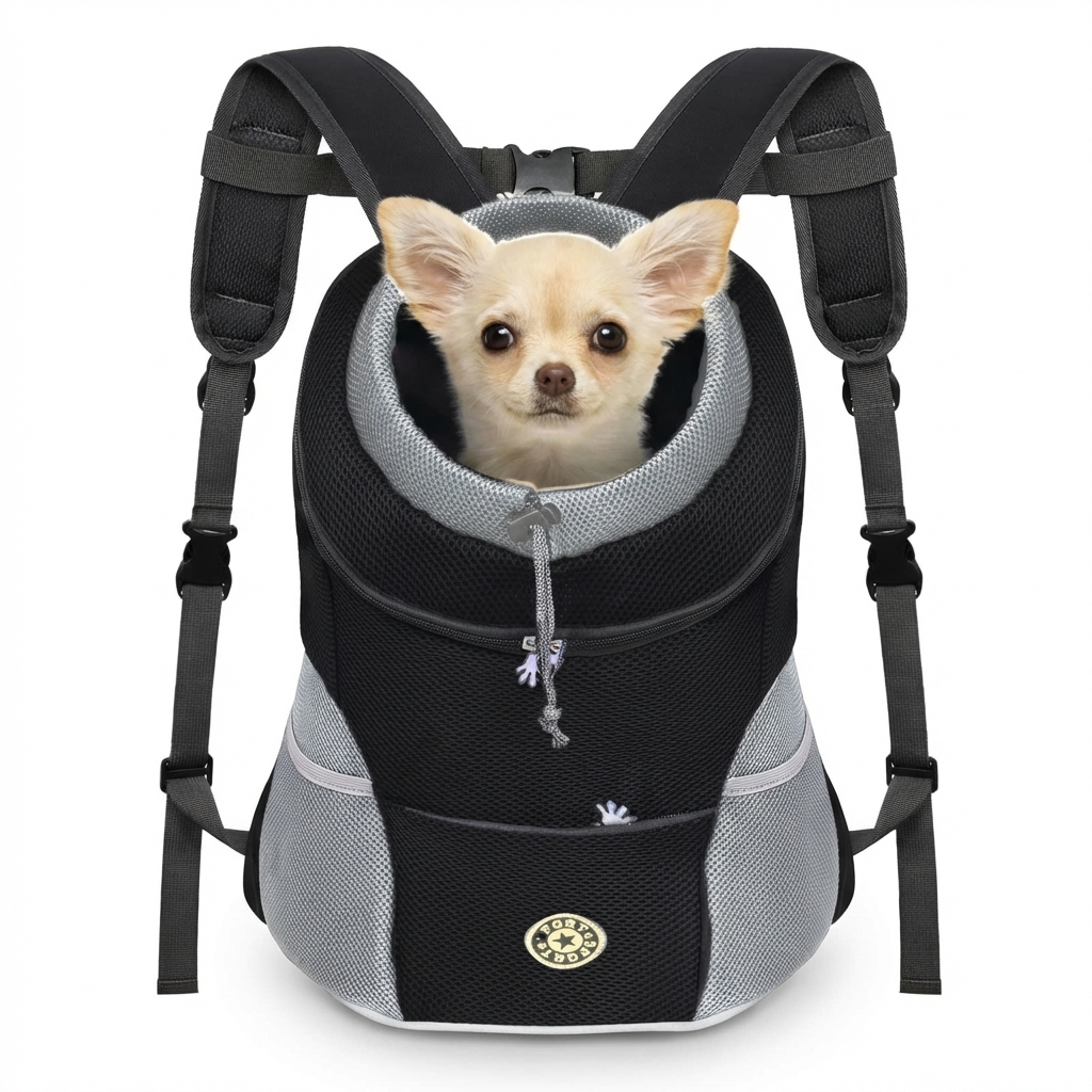 CURAPETS ComfortClose Pet Travel Backpack Carrier