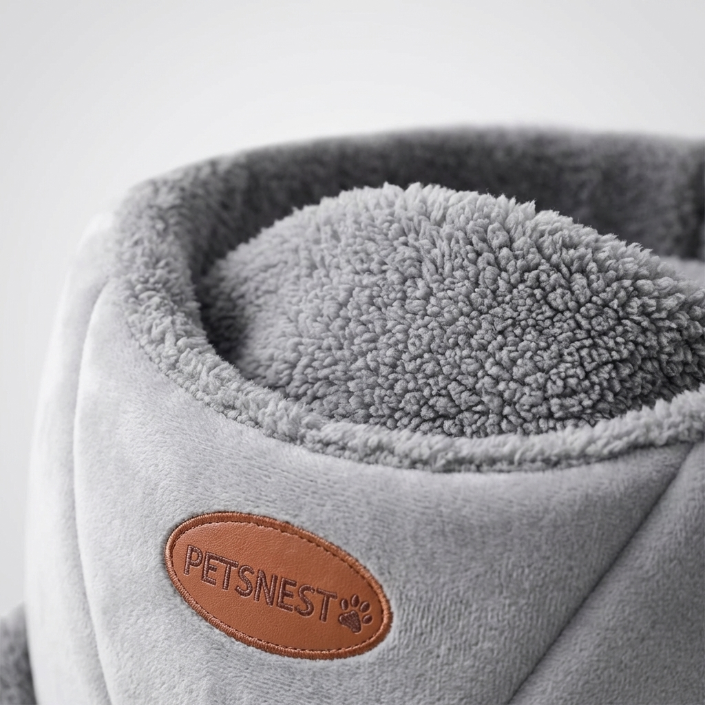 CURAPETS Deep Sleep Winter Cave Pet Bed
