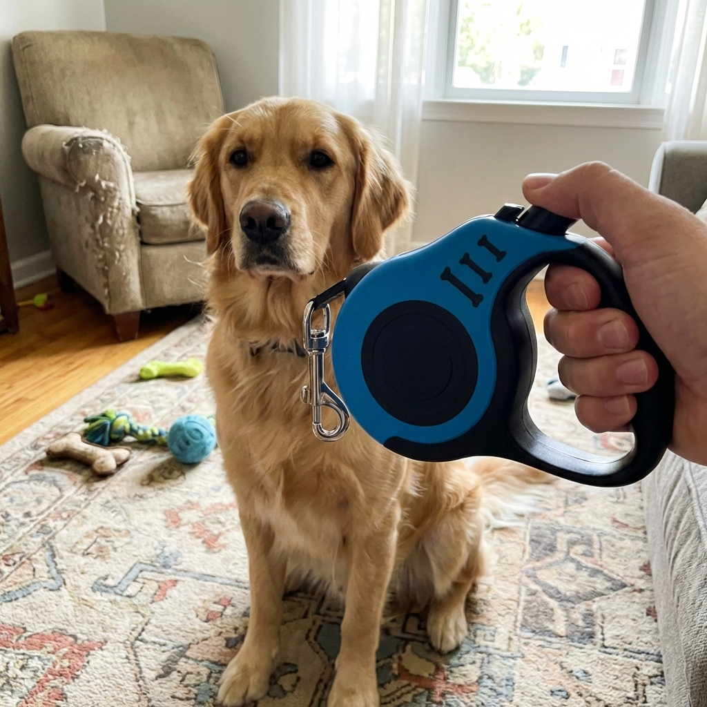 CURAPETS FlexiWalk Premium Retractable Leash