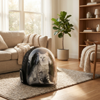 CURAPETS Space Capsule Cat Backpack Carrier