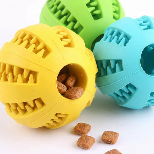 CURAPETS Bite-Resistant Treat Ball Toy