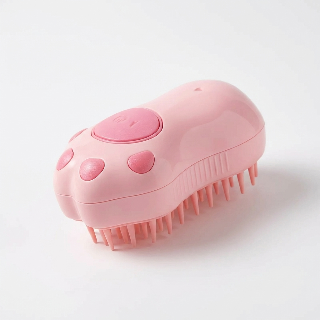 CURAPETS Steamy Brush Electric Pet Groomer