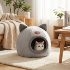 CURAPETS Deep Sleep Winter Cave Pet Bed