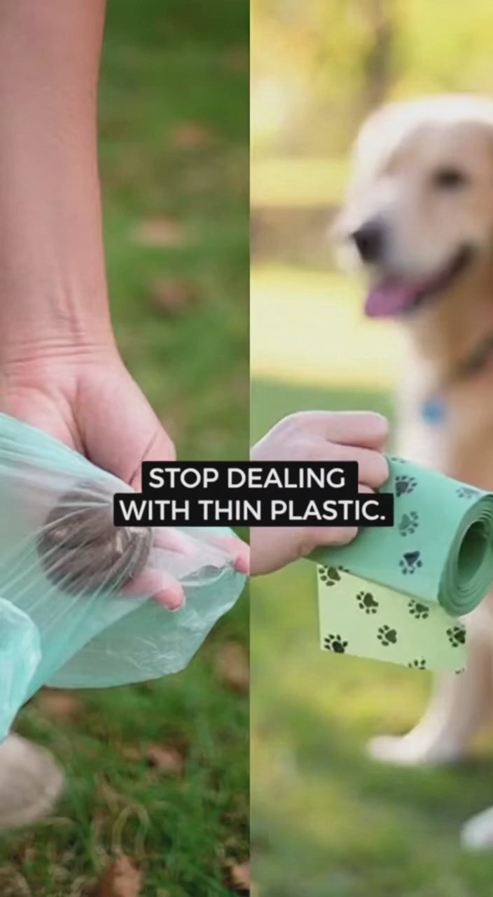 CURAPETS EcoClean Biodegradable Poop Bags